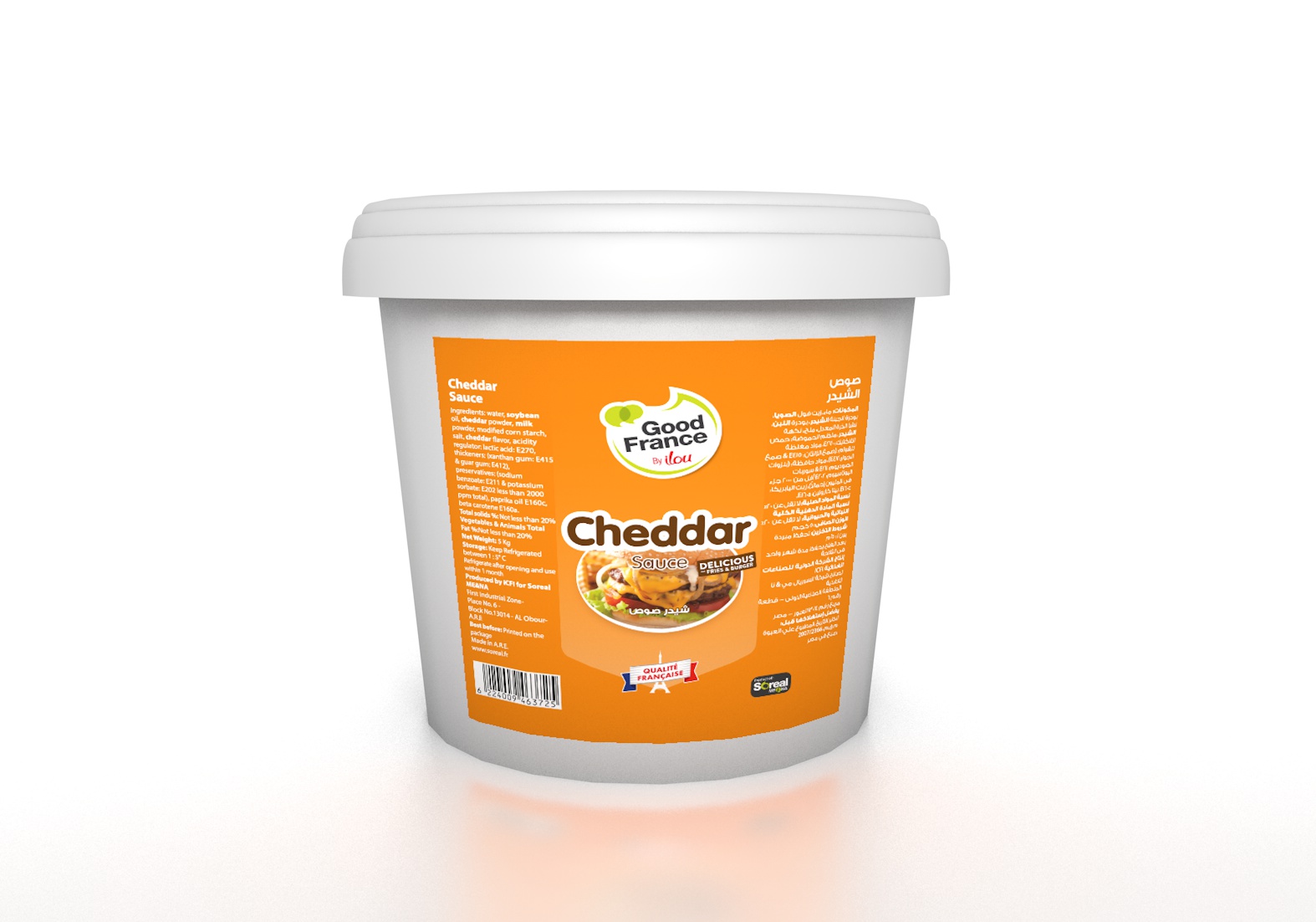 Soreal Cheddar Sauce 5 kg