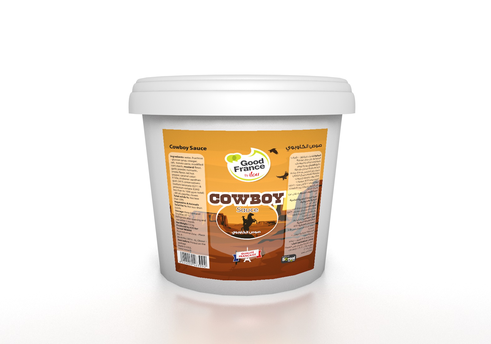 Cowboy Sauce Soreal 5.50 kg